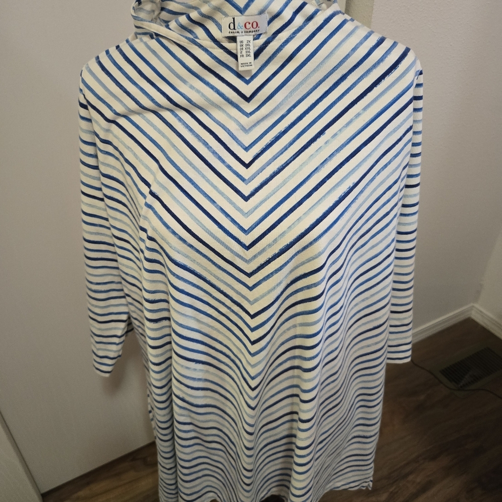 Denim and co tunic